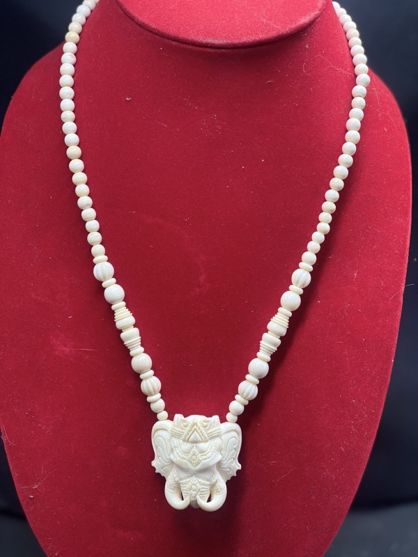 สร้อยคองาช้างแท้