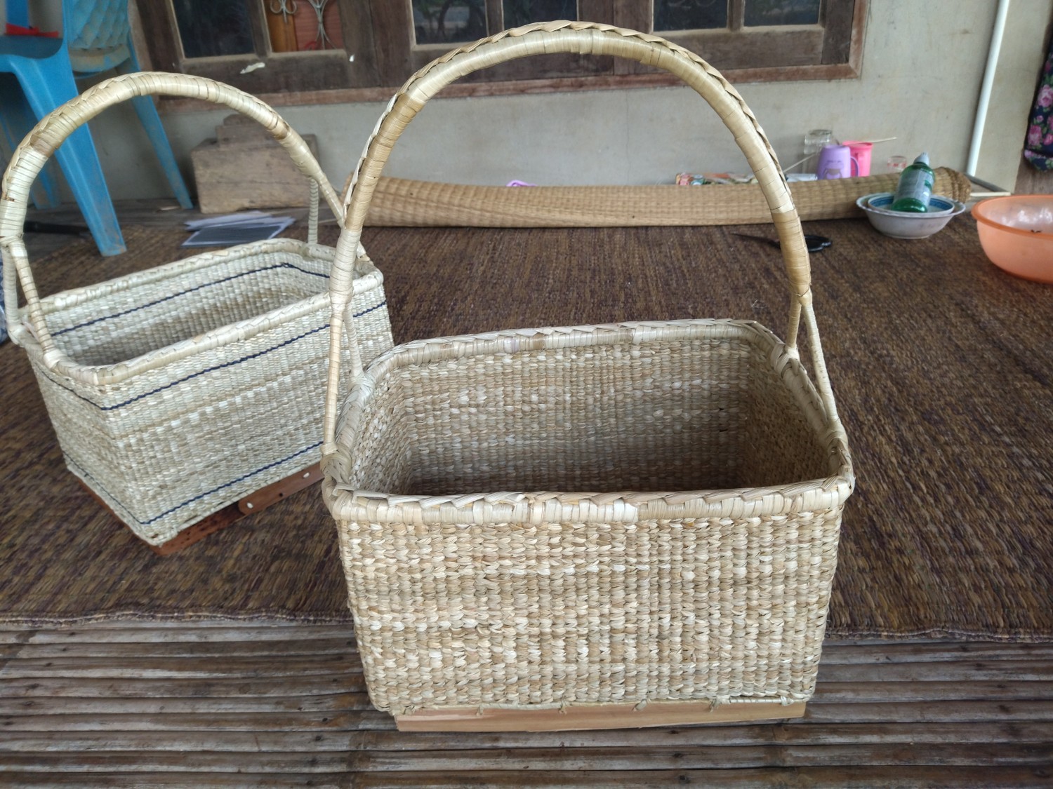 ตะกร้าใส่ของใบใหญ่