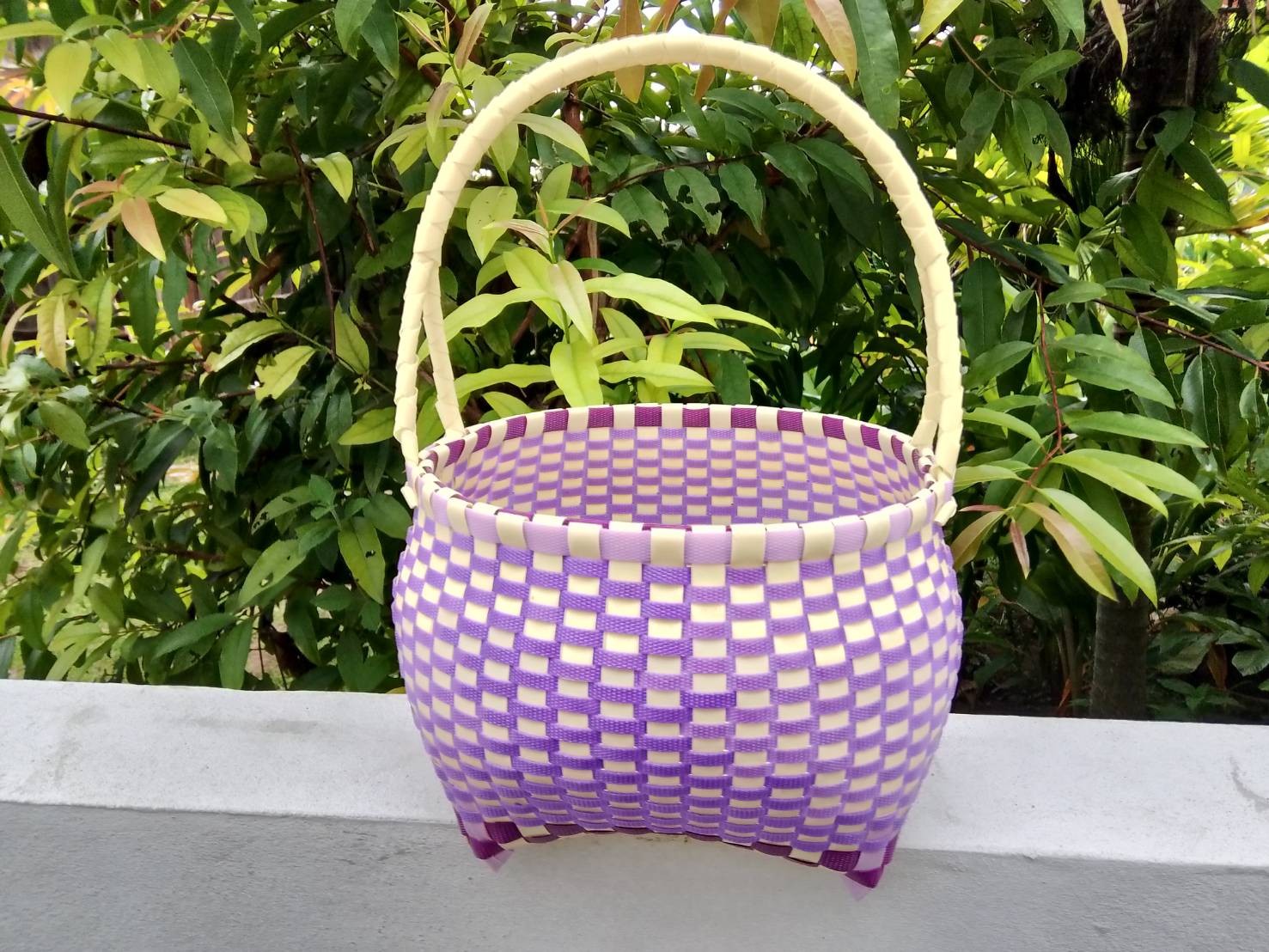 กระเป๋าจักสานบ้านสะพานใหม่