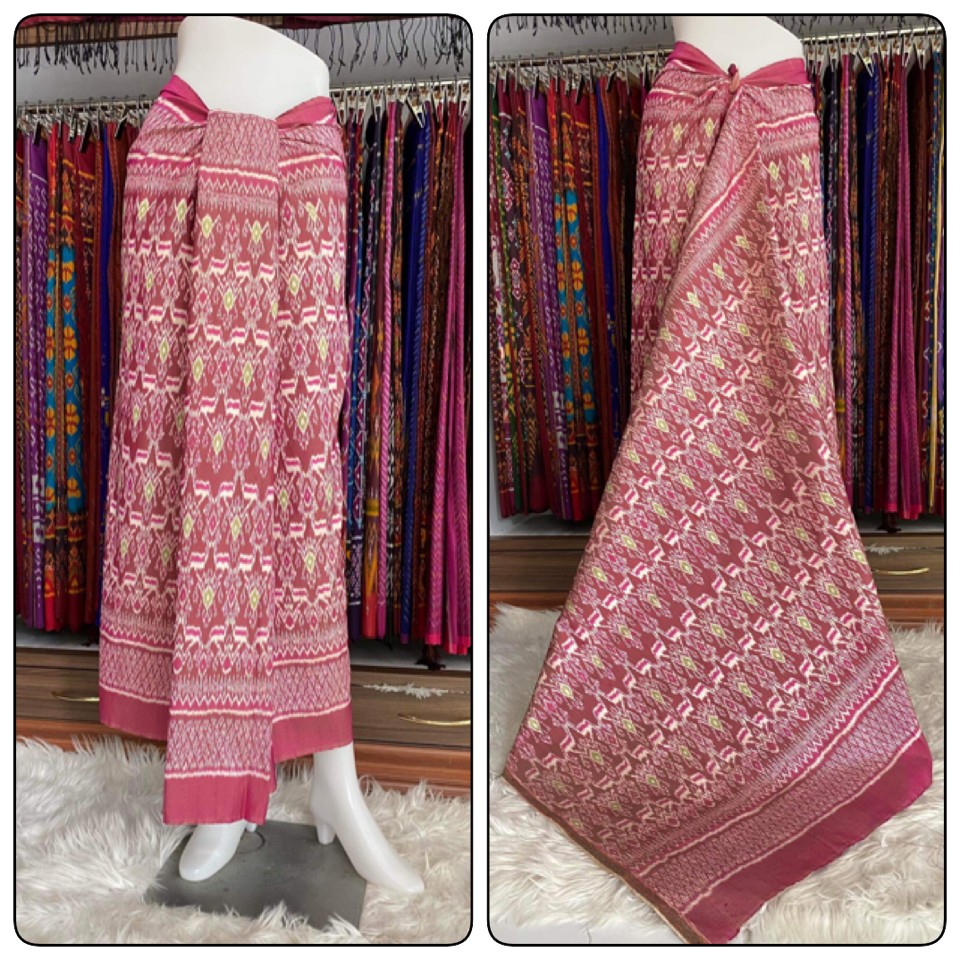 ผ้าไหมมัดหมี่กาบเชิง