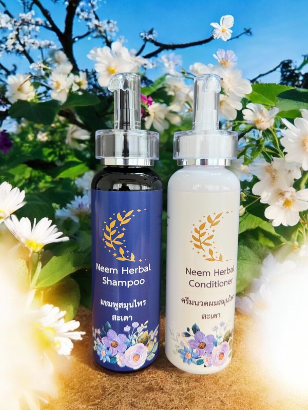 แชมพูสมุนไพรดอกสะเดา