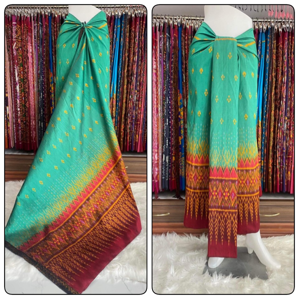 ผ้าไหมมัดหมี่กาบเชิง