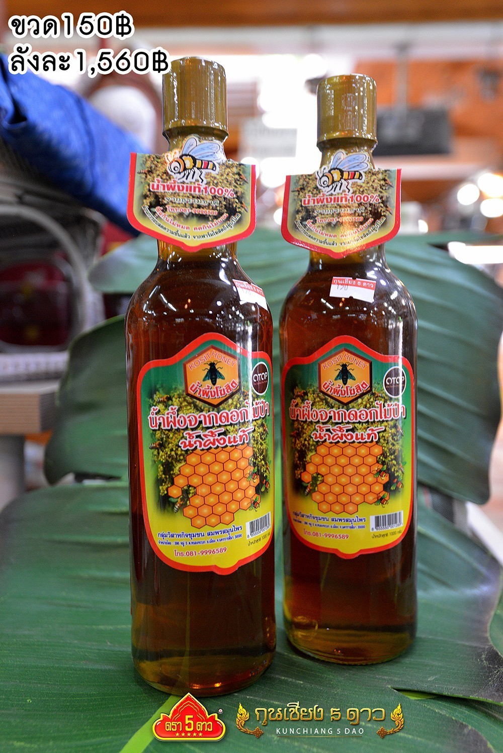 น้ำผึ้งจากดอกไม้ป่า