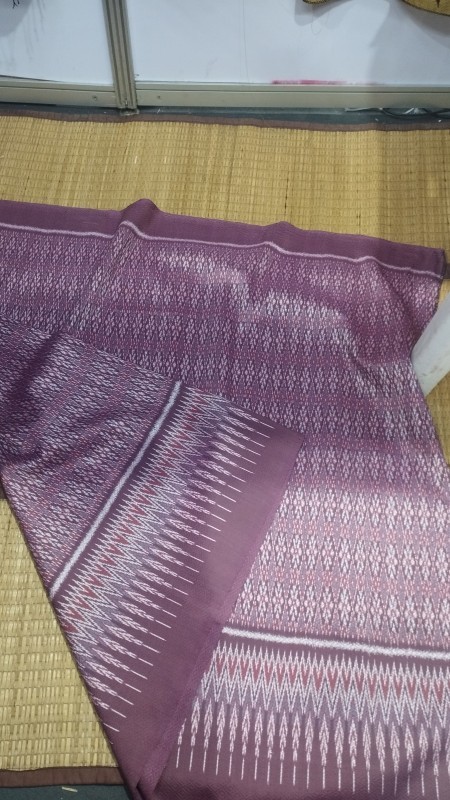 ผ้าไหมสีธรรมชาติ6ตะกอ