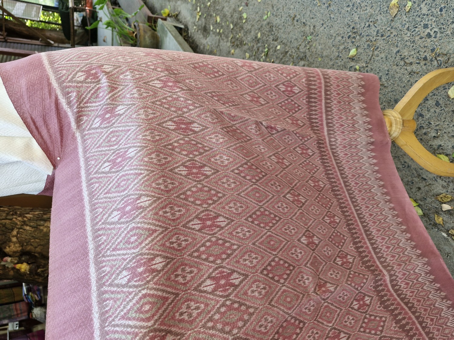 มัดหมี่6ตะกอสีธรรมชาติ