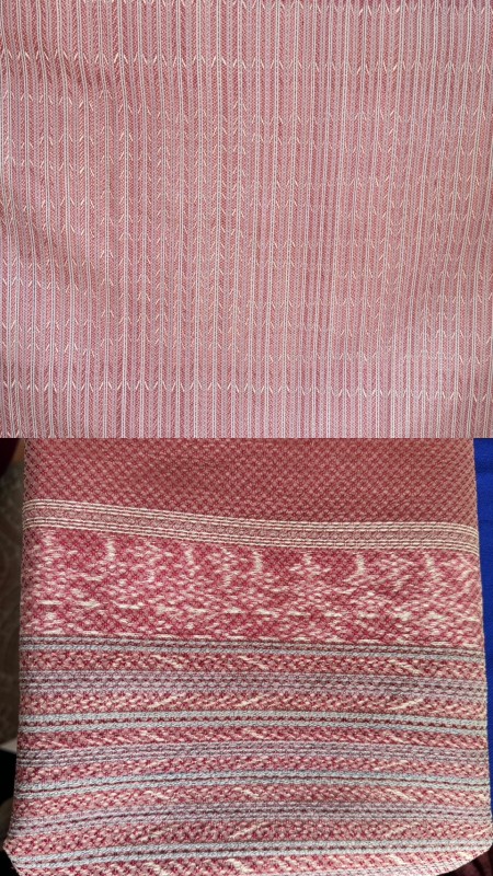 โฮลสีธรรมชาติย้อมครั่ง ยกดอกพริกไทย