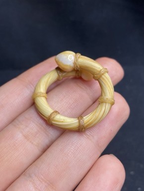 แหวนขนหางช้างหัวบัวฟันกราม