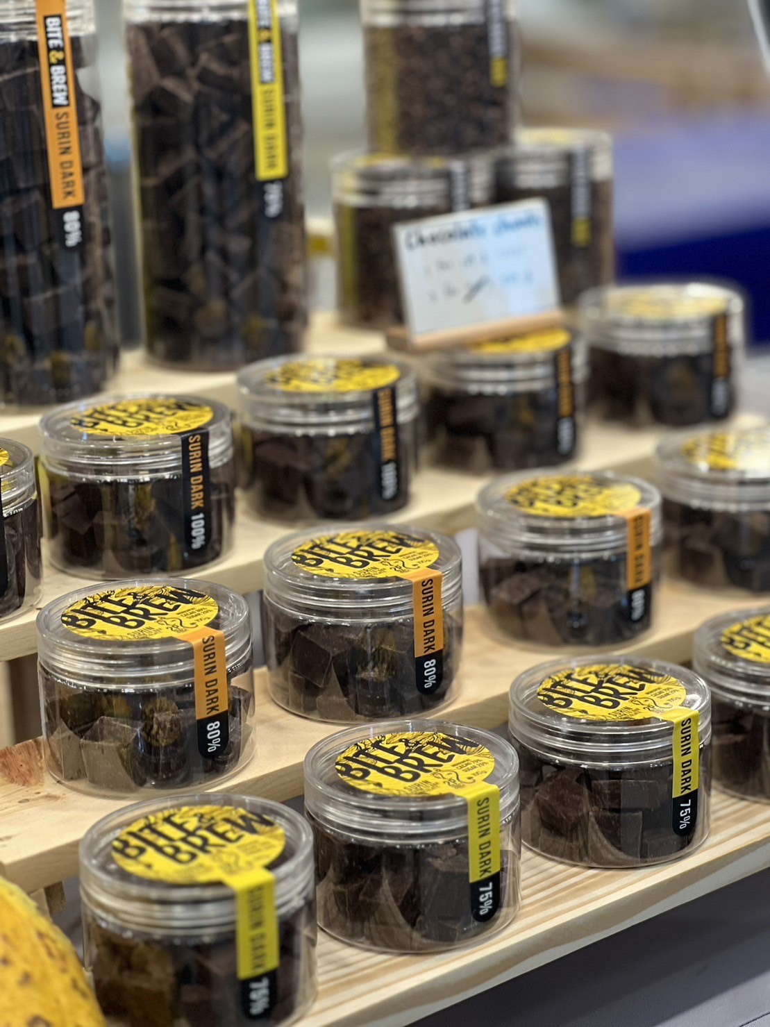 ช็อกโกแลตหั่นชิ้น 100กรัม dark100%