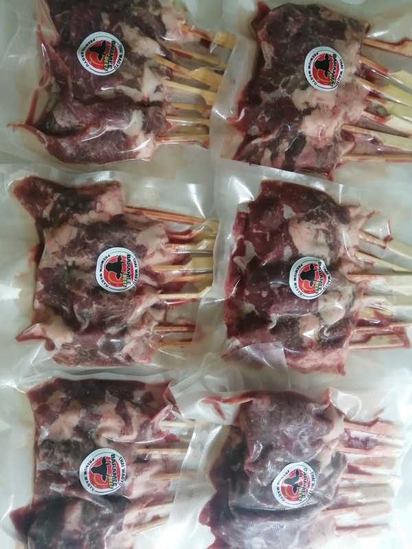 เนื้อไม้เสียบโคขุนวากิว