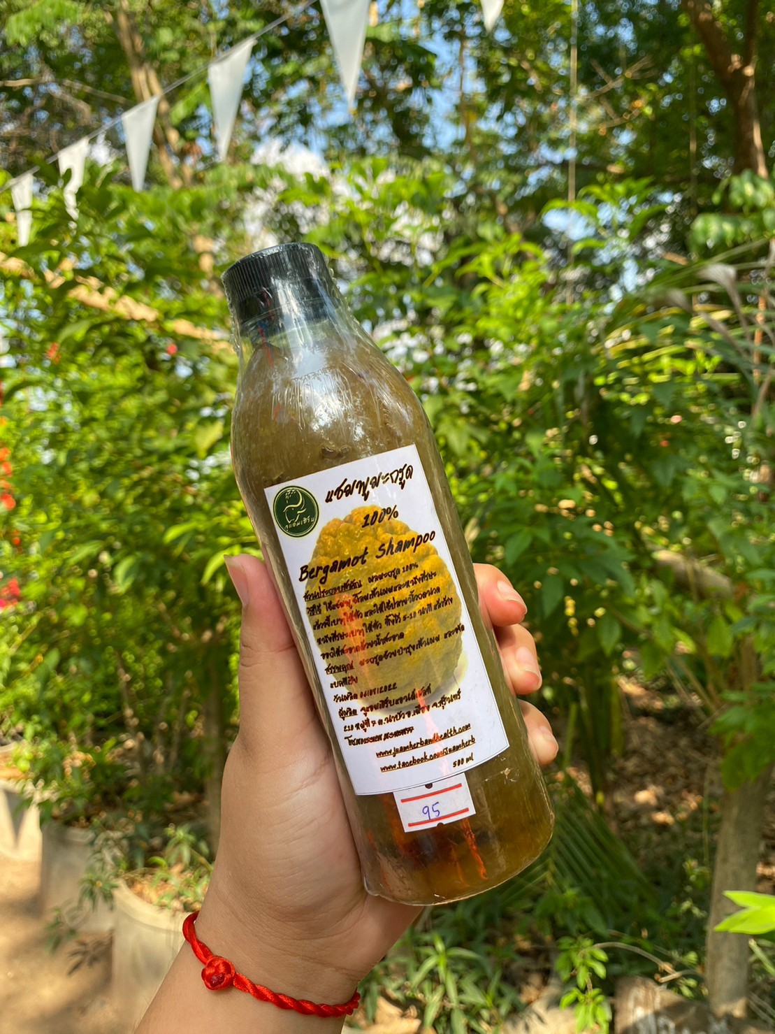 แชมพูมะกรูด 100%