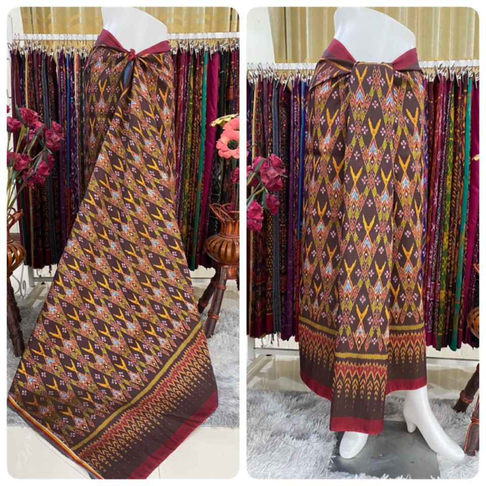 ผ้าไหมมัดหมี่กาบเชิง