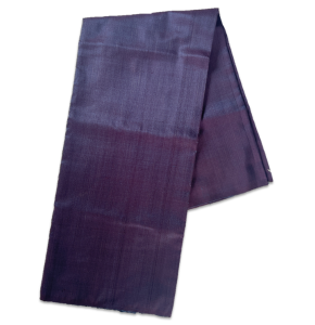 ผ้าไหมสีพื้น สีม่วงตะกั่ว