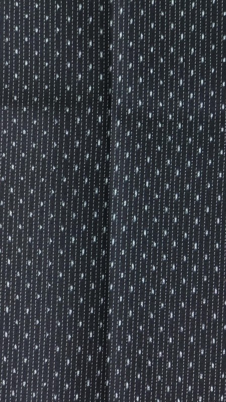 ซิ่น ผ้าไหมมัดหมี่ 3ตะกอ ขนาด 1x2เมตร ลายโกนกะเอ็ด สีดำ รหัส R2Q-66-08186716