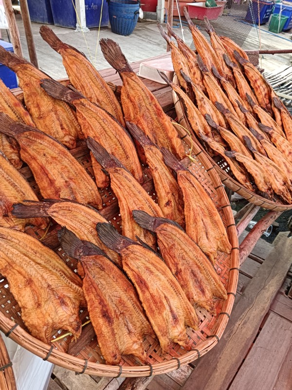 ปลาช่อนตากแห้ง