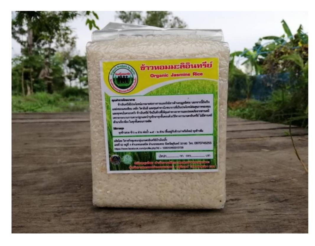 ข้าวหอมมะลิอินทรีย์