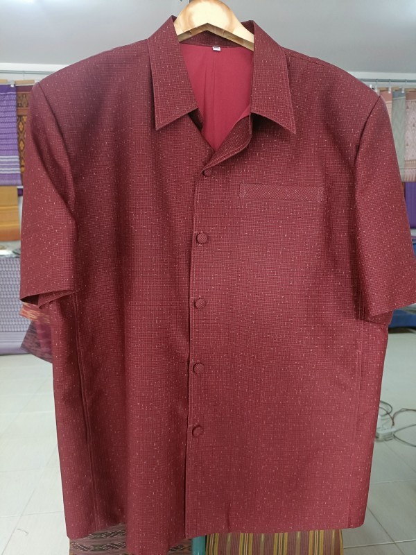 เสื้อสูทผ้าไหม ลายอำปรม