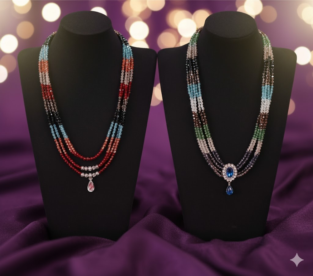 สร้อยคริสตัล5สาย