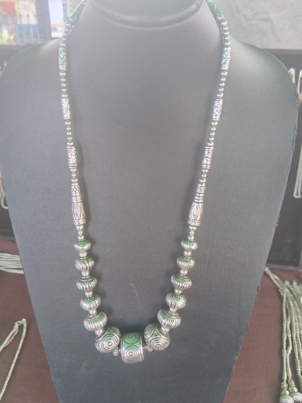 สร้อยประคำเงินแท้