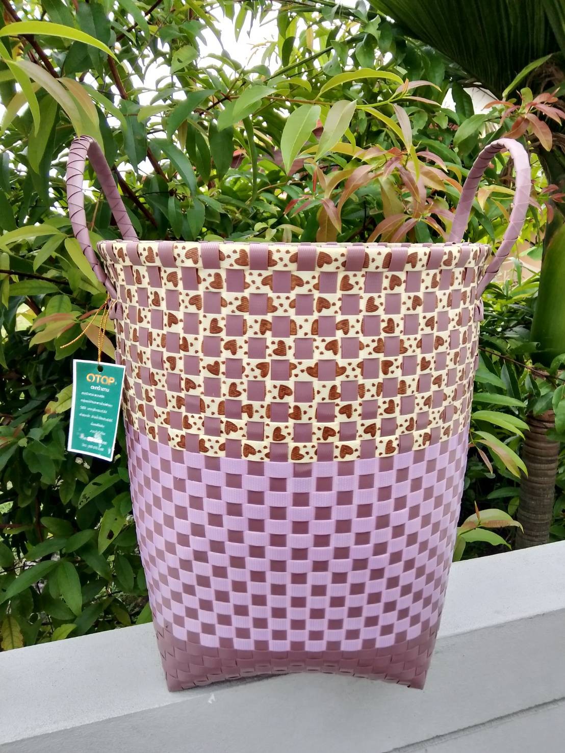 กระเป๋าจักสานบ้านสะพานใหม่