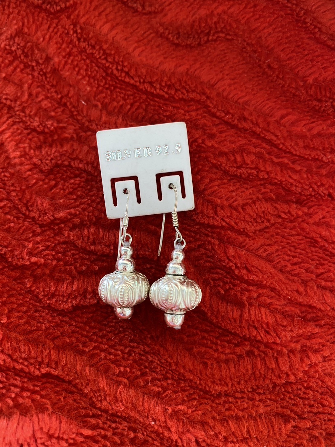 ต่างหูประเกือมลายฟักทอง