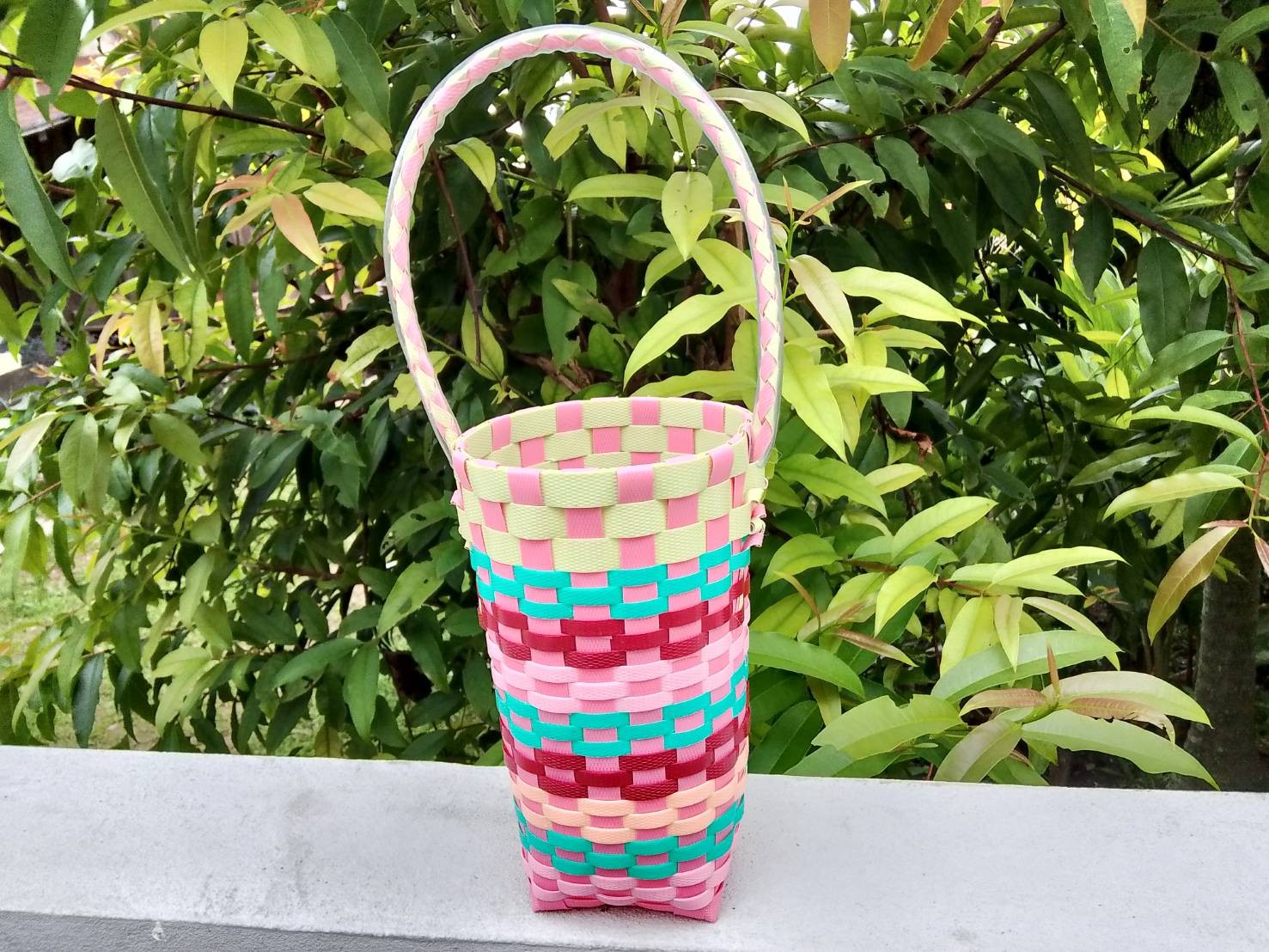 กระเป๋าจักสานบ้านสะพานใหม่