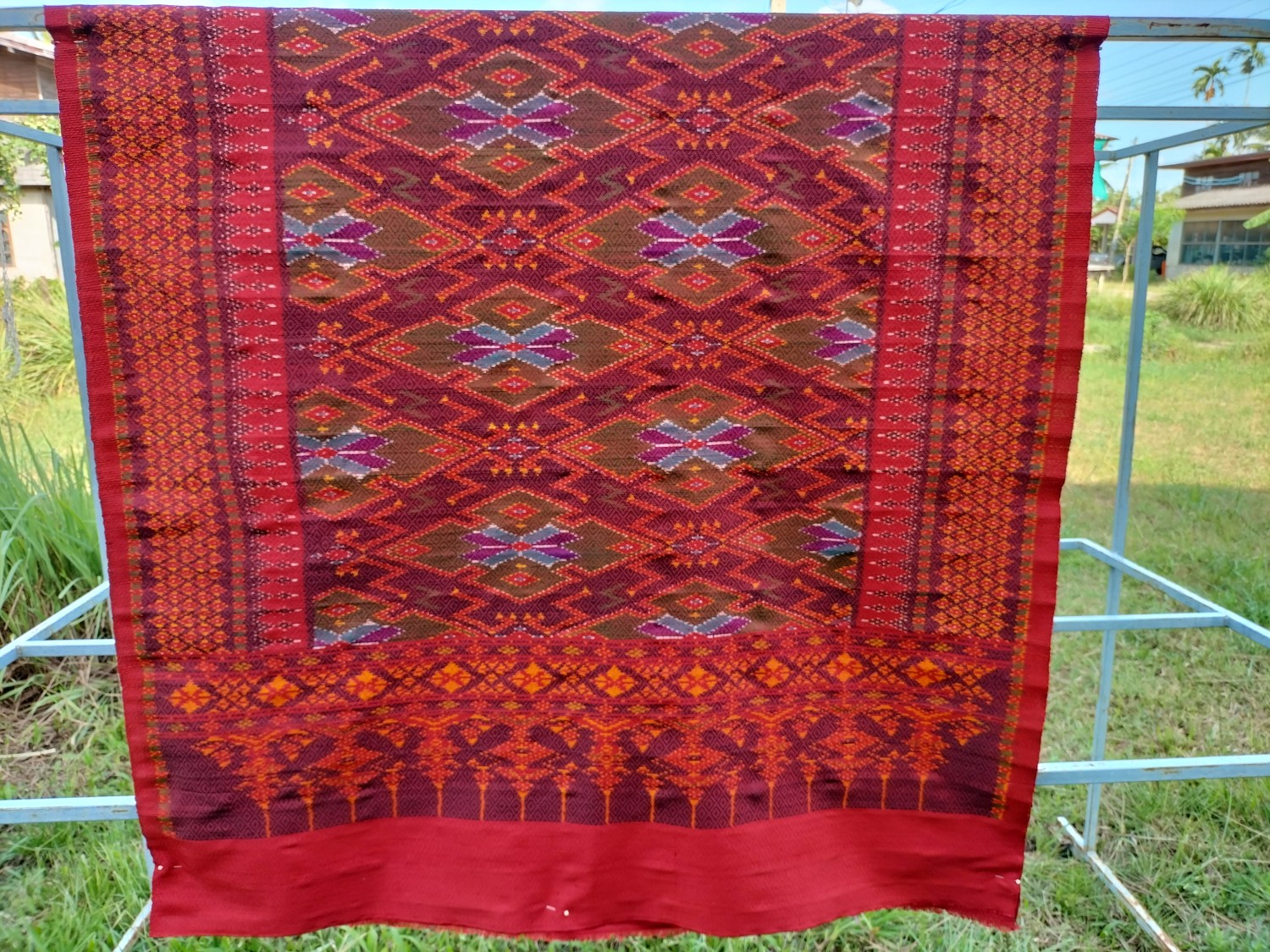 ผ้าไหม5ตะกอทอมือ