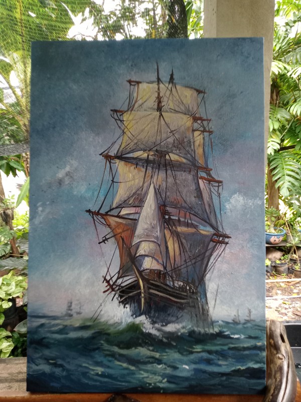 ภาพวาดเรือสำเภา