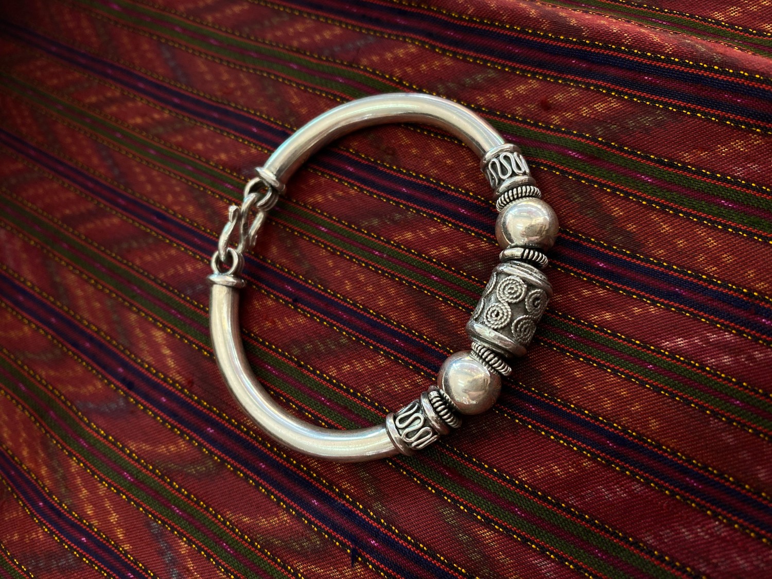 กำไลเงินเเท้