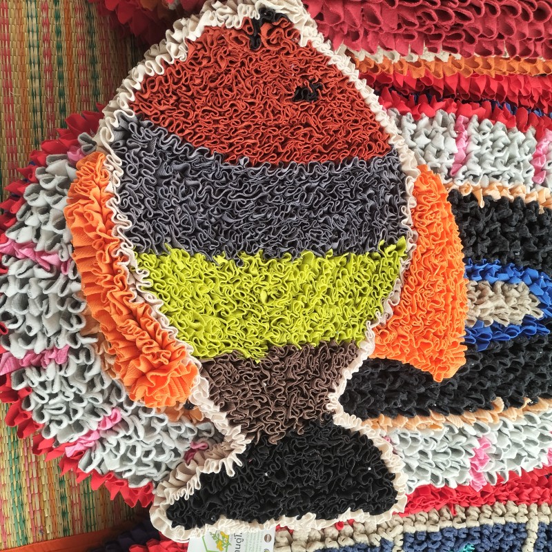 พรมเช็ดเท้ารูปปลา