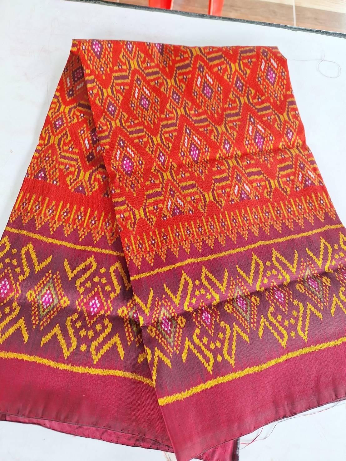 ผ้ามัดหมี่  3 ตะกอ