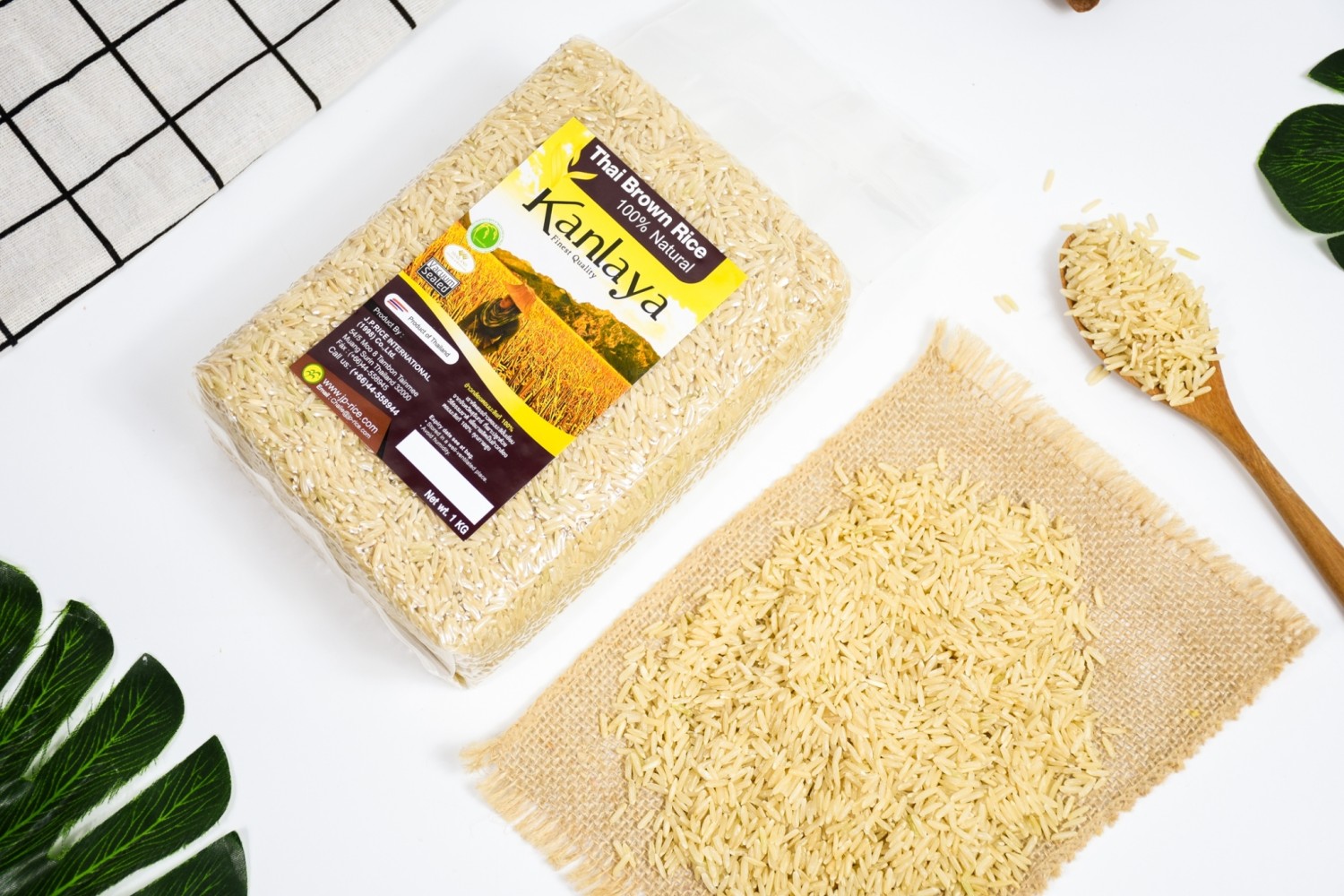 ข้าวกล้องหอมมะลิ ตรา Kanlaya